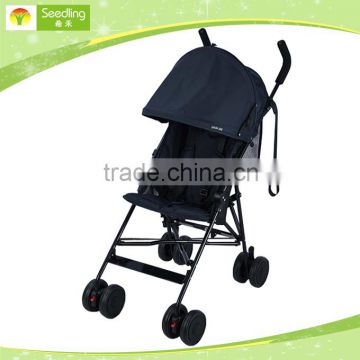 junior baby stroller travel, wholesale black baby stroller 2 in 1 with brake