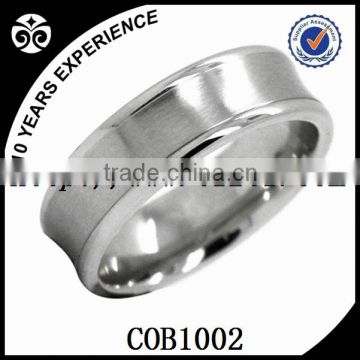 7mm fashion cobalt wedding ring