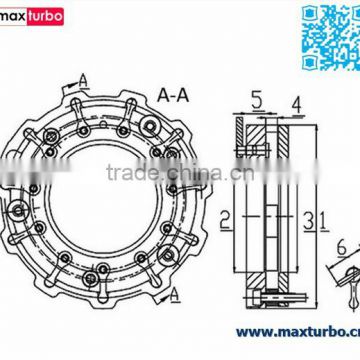 GTB2056LV Turbocharger Nozzle Ring VNT Variable Geometry 796122-0001/ 796122-0005/ 796122 Fiat Ducato Bus/ Kasten/ Pritsche 3.0D