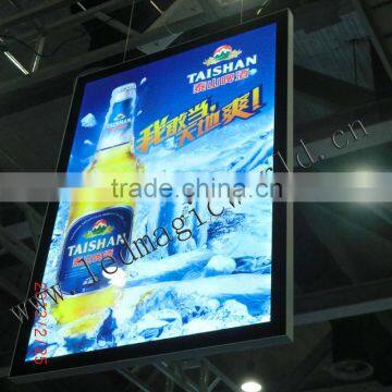 LED advertising aluminum acrylic 8x10 magnetic photo frame