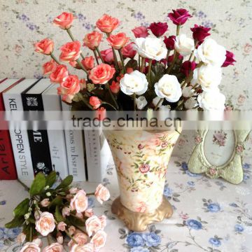 Wholesale decorative stocking flowers ,fake rose flower,miniature flowers artificial(AM-8813567)