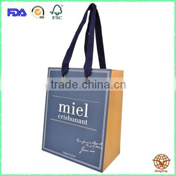 Wholesale Printed paper gift bag, OEM recycle craft paper Bag