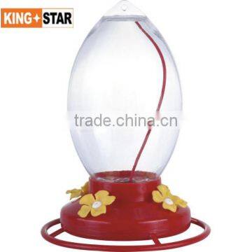 Wild Plastic Humming Birdfeeder with Base