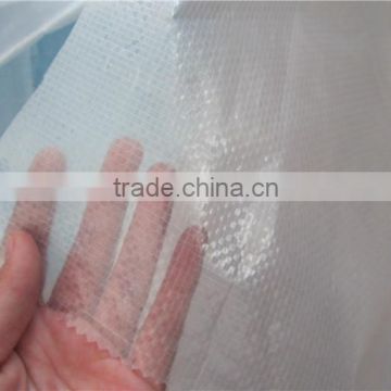 clear greenhouse tarps, transparent HDPE tarpaulin fabric, anti-UV tarpaulin covering