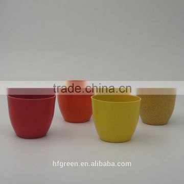 colorful eco-friend flower pot