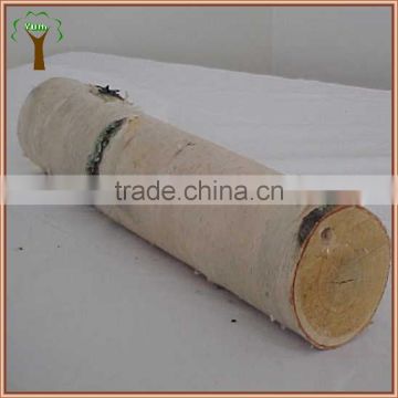Artificial Birch logs and fake birch trunk for indoor decoration