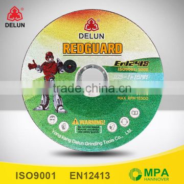 china 4'' cutting disc type 41 reinforced cut off wheel