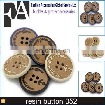 Printing Embossed buttons sewing craft scrapbooking fashion accessories mixed 4 holes 25mm embellishments