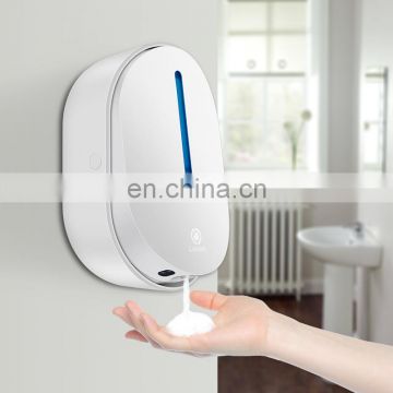 Hands free foam pump bathroom soap dispenser