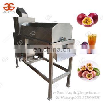 Professional Automatic Passion Fruit Peeling Juicing Pulping Peeler Equipment Making Passion Fruit Juice Machine Price