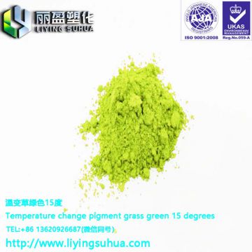 15 to 70 degrees thermochromic pigment Hand pinch color powder