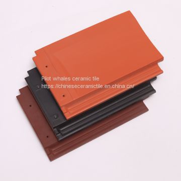 Japanese Style Villa Clay Flat Roof Tile Building Construction Material