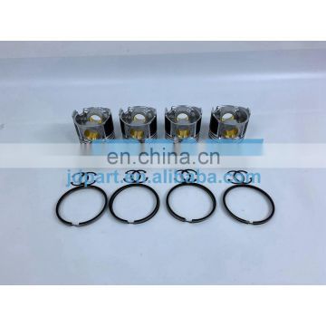 4D92 Cylinder Pistons With Rings Set For Diesel Engine