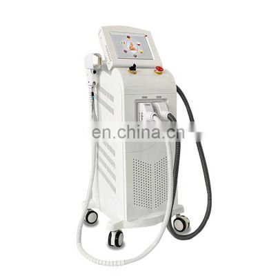 Professional Q Switched Nd Yag Laser Tattoo Removal Machine Carbon Max  Key Power Style Stand Face Touch ROHS Color Skin
