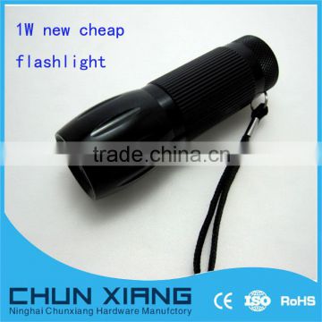 Ninghai aluminum mini 1W led flashlight