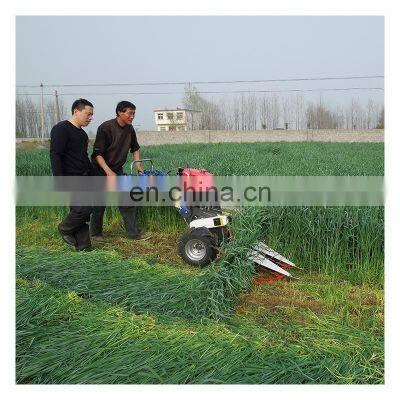 tractor cutting machinery attachment harvester head connected walking tractors small agriculture rice weeding machine