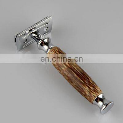 Safety Shaving Wood Handle double edge Bamboo Razor