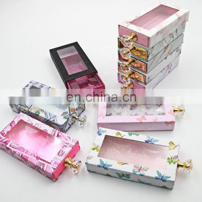 Customized LOGO Fashion Cardboard Paper Box Supplier Wholesale Good Quality Packaging Luxury Eyelash Box Package Paper Boxes
