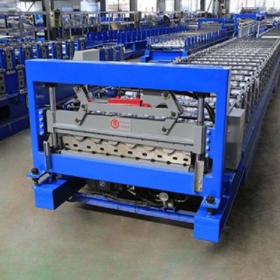 Corrugated Roofing Sheet Omega Roll Forming Making Machine Manufacture Equipments