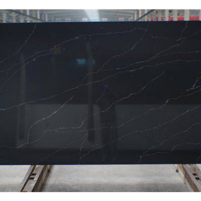 Code：6693，Calacatta artificial stone quartz slab kitchen countertops