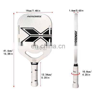 2024 New Wholesale Custom Usapa Approved Outdoor Full Carbon Pickleball Paddle