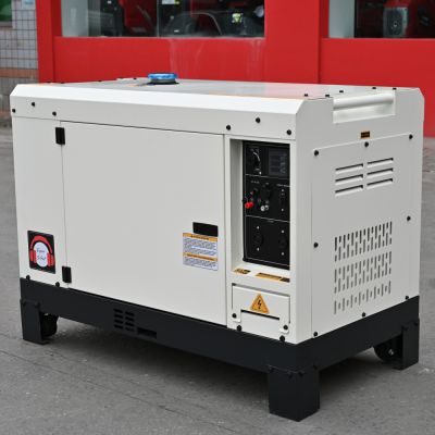 10kw single phase 220v silent diesel generator 2V88F diesel engine