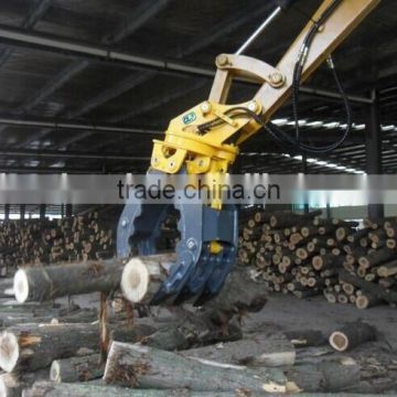 Hydraulic rotating rock grapple 24-30tons of excavator