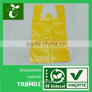 T-shirt bag ,Custom plastic bag,Grocery Packaging Bags, Colorful
