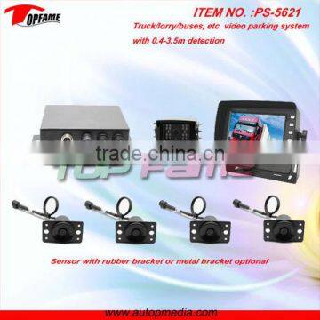 PS-5621 car parking sensor system with 0.4-5m detection
