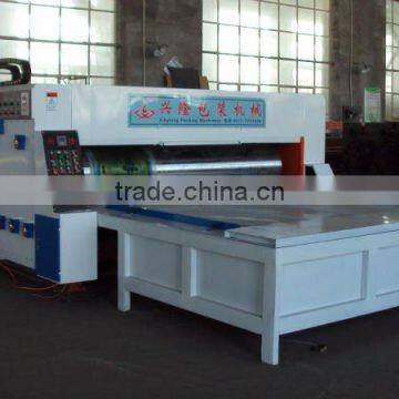 Semi-automatic corrugated printing machine