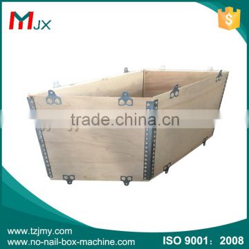 foldable/collapsible plywood box machine