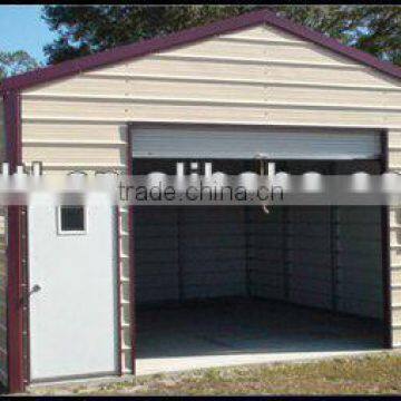 portable prefab steel structure car garage