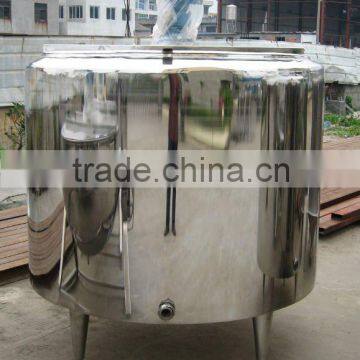 single layer stainless steel mixing tank