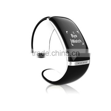 2014 hands free smart bluetooth bracelet with vibration and caller id WT-21