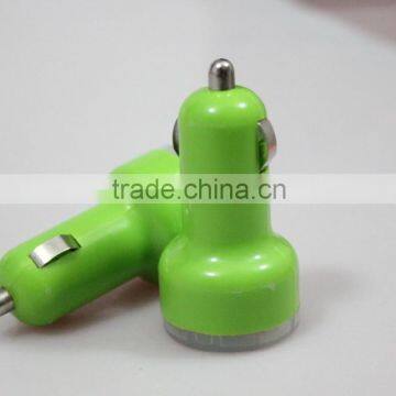 Hot Dual USB Car Charger 2.1A/1A