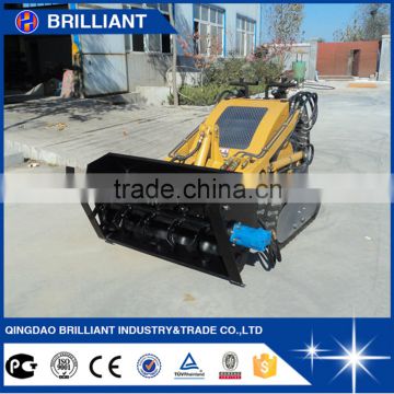 Use in Garden Skid Steer Loader with Snow Blower Attachment for Sale