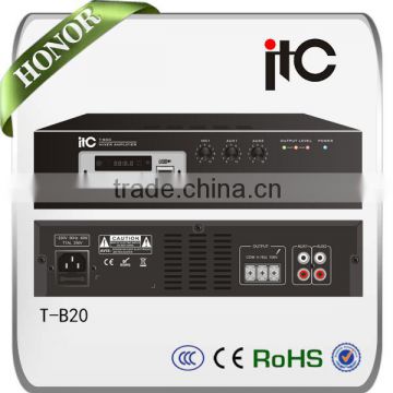 ITC T-B20 Series 20W 40W 60W Optional Support Bluetooth and Offline Memory Small PA Amplifier with MP3 Player