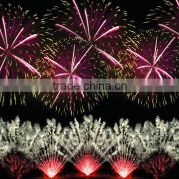 8 inch Display Shell Fireworks for pyrotechnic
