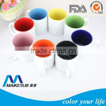 Factory direct sell sublimation inside color mugs/11OZ                        
                                                Quality Choice