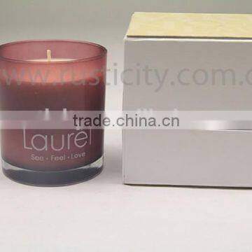 Long burning time natural material soy wax home decor