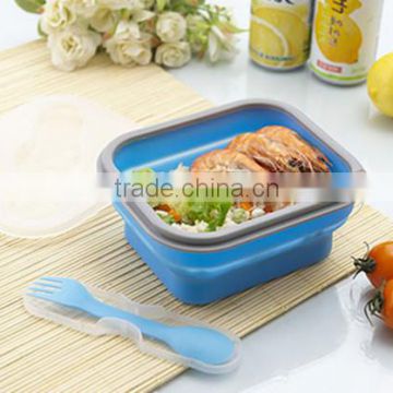 FDA kitchen cooking silicone lunch box