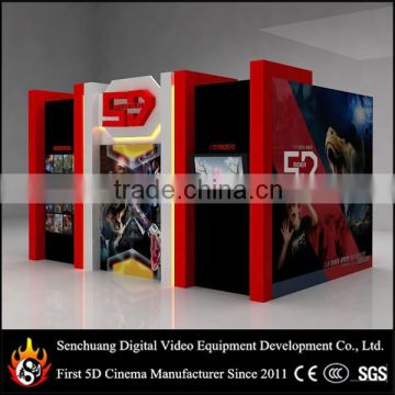 5D cinema box with beautiful light decrocation and special design