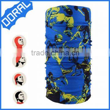 custom sublimation fashion Seamless headwrap for hockey