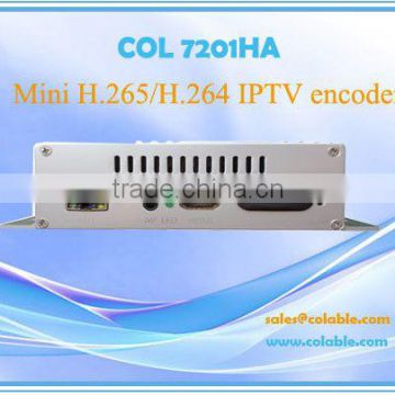 COL7201HA Mini HD H.264 & H.265 IPTV Encoder