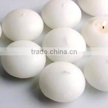 eco-friendly paraffin wax floating candle/eco candle float