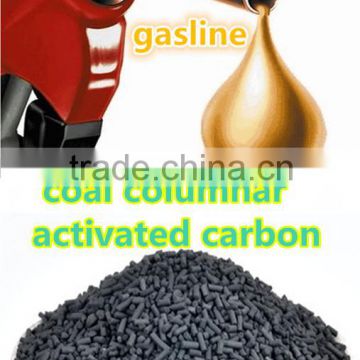 Activated carbon as diesel decoloration agent