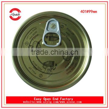 99mm easy open end & EOE for canned products packaging