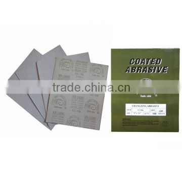 80 to 800 Grit White Latex Abrasive Paper