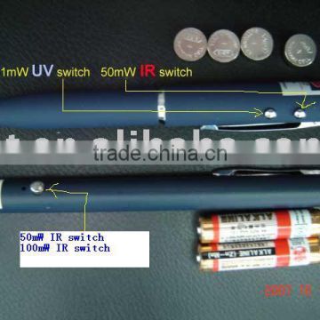 UV IR laser pen, banknote detector