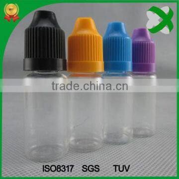 15ml e-liquid bottle with 15ml childproof cap braille triangle